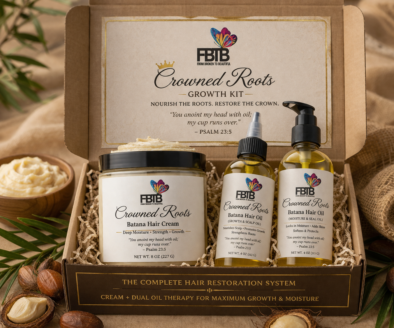 Crowned Roots Growth Kit