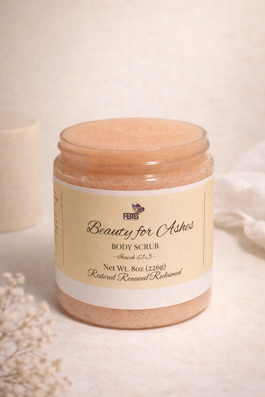 BEAUTY FOR ASHES BODY SCRUB