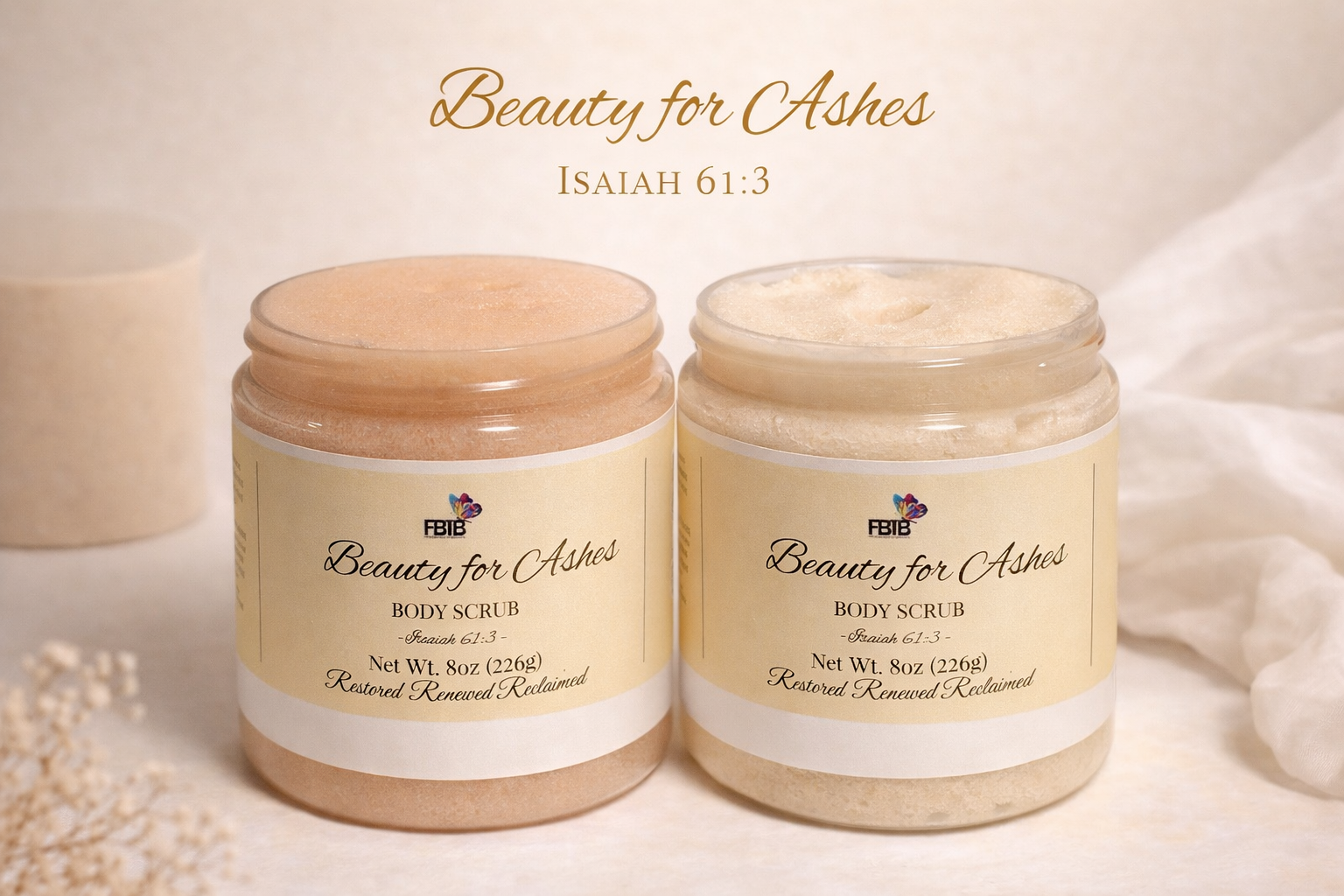 BEAUTY FOR ASHES BODY SCRUB